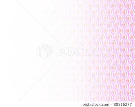 背景材料 油畫棒繪製的刻度圖案 粉紅色 從左到右加深的漸變 水平 其他可用顏色 88516277