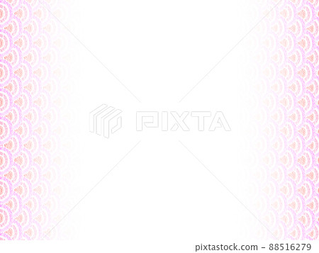 背景材料 用油畫棒繪製的刻度圖案 粉紅色 從中心向左右加深的漸變 水平 其他可用顏色 88516279