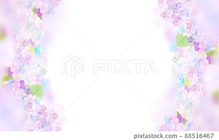 Hydrangea season background material Hydrangea season background material 88516467