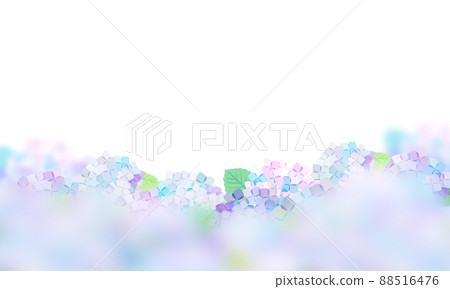 繡球花季節背景素材 繡球花季節背景素材 88516476