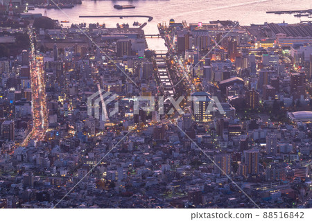 《廣島縣》灰峰夜景、吳市絕景 88516842