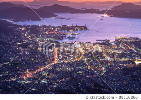 《廣島縣》灰峰夜景、吳市絕景 《廣島縣》灰峰夜景、吳市絕景 88516860