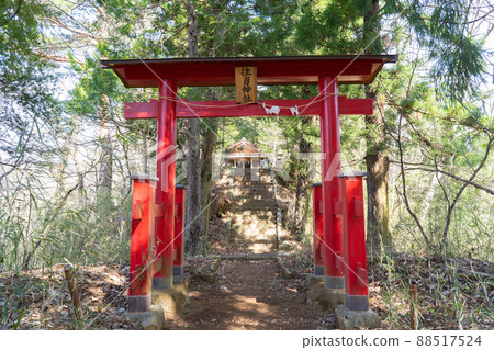 高條山頂的住吉神社鳥居（鶴阿爾卑斯山） 88517524