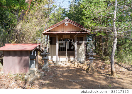 位於甲條山頂的住吉神社（鶴阿爾卑斯山） 88517525