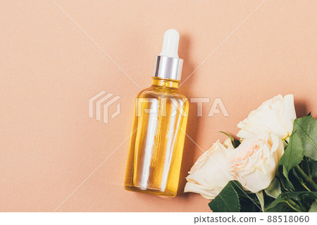 Cosmetic rose essential oil bottle 88518060