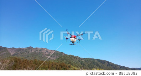 Agricultural spray drone 88518382