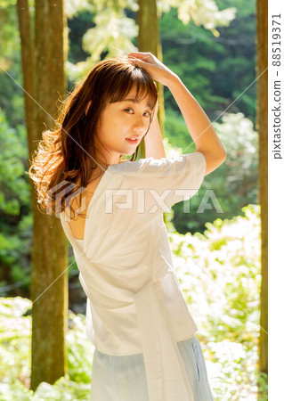 Beautiful Japanese women 88519371