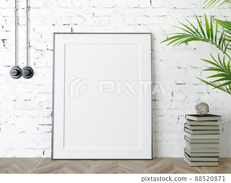 Mockup empty picture for a living room 88520871
