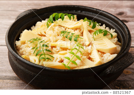 Bamboo shoots rice  88521367