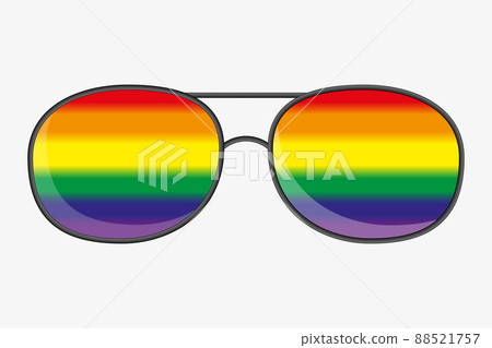 Custom Metallic Rainbow Sunglasses | Pride Sunglasses