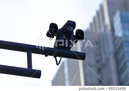 Image of a camera installed on the road 88523436