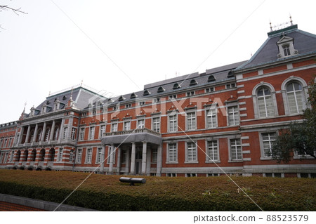 The Ministry of Justice building at Sakurada Gate, Tokyo, the red brick building, The Ministry of Justice building at Sakurada Gate, Tokyo, the red brick building, 88523579
