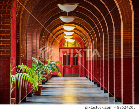 Interior view of the Healy Hall in Georgetown University 88524203