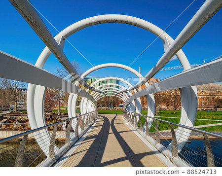 Sunny view of The Yards park 88524713