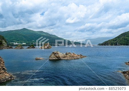 Iwate Ofunato Bay and Ofunato Port 88525073