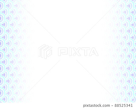 Background material: Scale pattern drawn with oil pastels, light blue, gradation that darkens from the center to the left and right, horizontal, other colors available Background material: Scale pattern drawn with oil pastels, light blue, gradation that darkens from the center to the left and right, horizontal, other colors available 88525341