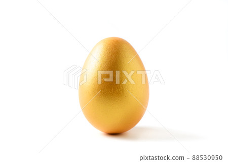 golden a easter egg isolated golden a easter egg isolated 88530950