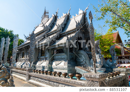 The Silver Temple or Wat Sri Suphan in Chiang Mai City at north of Thailand 88531107