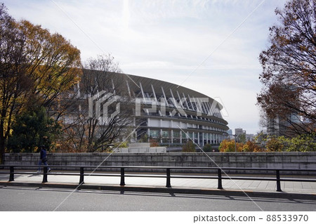 Exterior of the national stadium 88533970