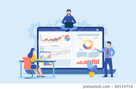 Data analytics, dashboard Data analytics, dashboard 88534738