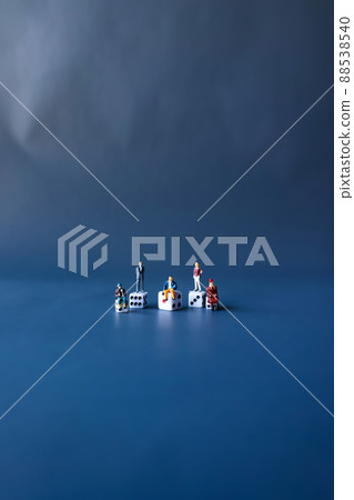 骰子和人〜賭博的形象〜 88538540