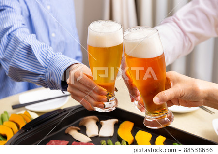 A toast with family A toast with family 88538636