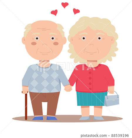 Seniors are in love with each other. Grandpa and Grandma Seniors are in love with each other. Grandpa and Grandma 88539196