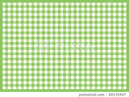 Gingham plaid plaid graphic material background material illustration background green 88539447