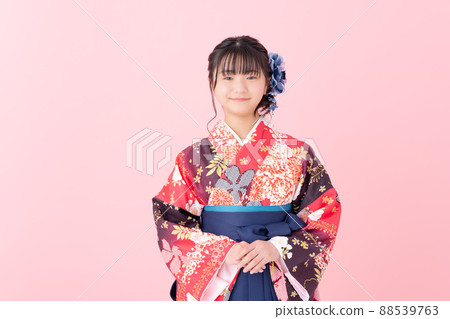 Hakama elementary school girl 88539763
