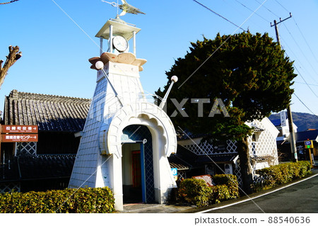 Izu Matsuzaki Town Namako Wall Clock Tower Izu Matsuzaki Town Namako Wall Clock Tower 88540636
