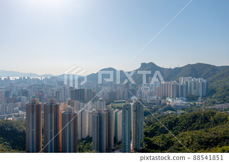 the cityscape of residential Area at Hammer Hill, hk 3 April 2022 the cityscape of residential Area at Hammer Hill, hk 3 April 2022 88541851