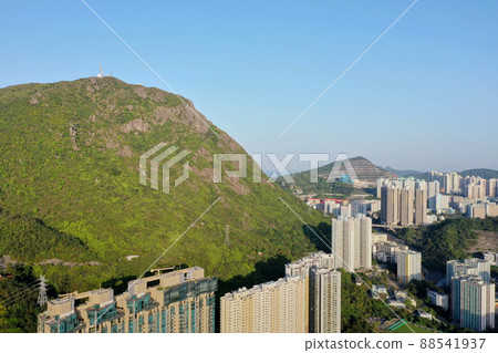 the cityscape of residential Area at Shun Lee district, kwun tong 3 April 2022 88541937