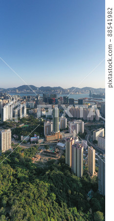 the cityscape of residential Area at Kowloon. hk 3 April 2022 88541982