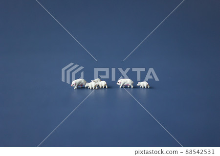 Pigs and farmers-livestock industry- 88542531