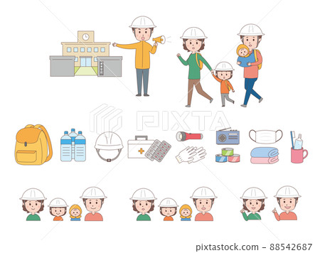 Family to evacuate Family to evacuate 88542687