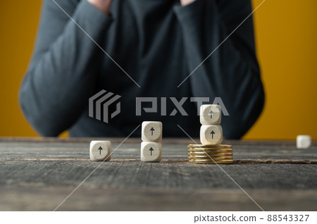 Gold market conceptual image 88543327