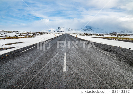 Road in Snaefellsness 88543382