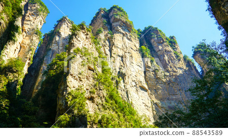 Wulingyuan in Zhangjiajie, China Wulingyuan in Zhangjiajie, China 88543589