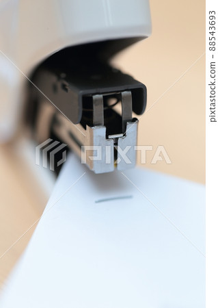 Staple the documents with a stapler 88543693