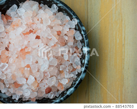 The Himalayan Rock Salt image for food or health concept The Himalayan Rock Salt image for food or health concept 88543703