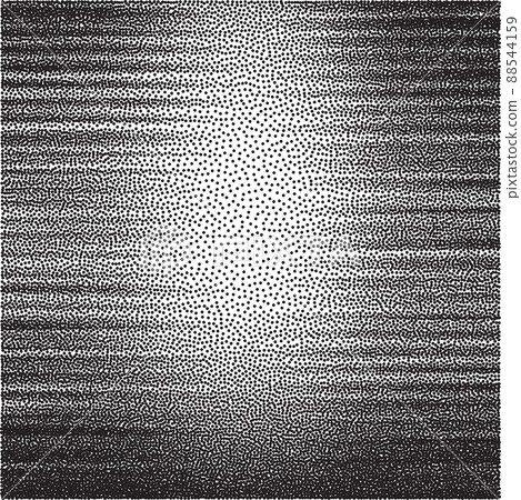 Abstract psychedelic texture. Black and white background with halftone effect. 88544159