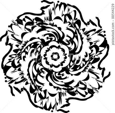 Abstract mandala decorative pattern. 88544229