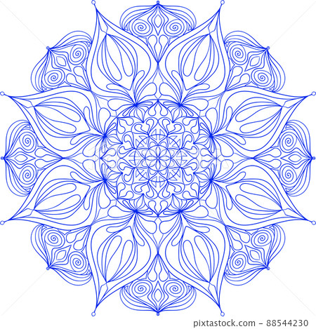 Abstract mandala decorative pattern. 88544230