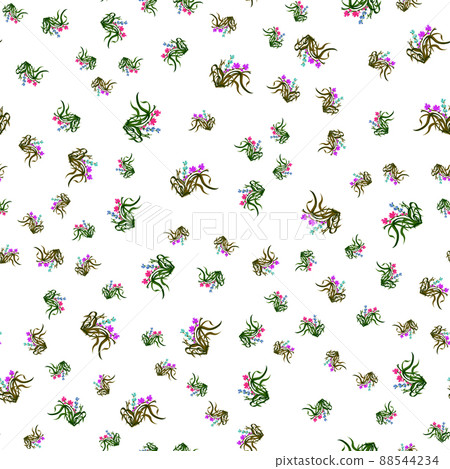 Seamless floral pattern Seamless floral pattern 88544234