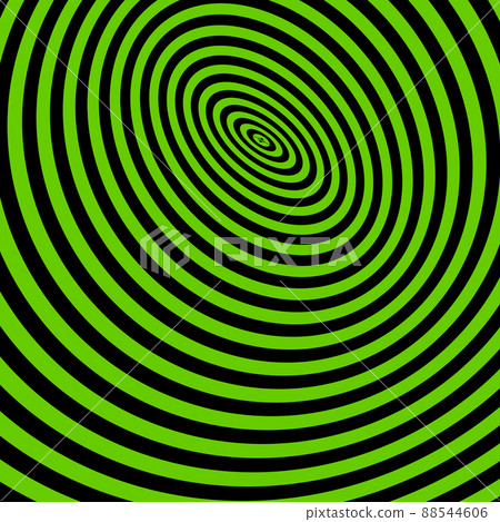 Abstract twisted colorful background. Optical illusion of distorted surface. Twisted stripes. 88544606