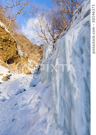 [Tochigi Prefecture] Unryu Ravine in winter_icicles_04 88546373