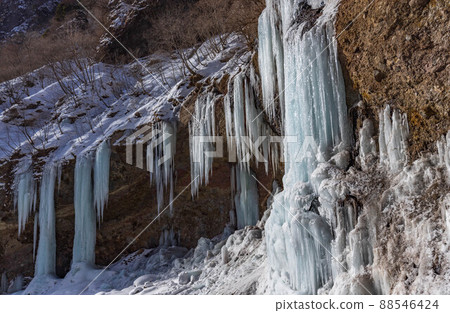 [Tochigi Prefecture] Unryu Ravine in winter_icicles_30 88546424