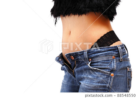 Sexy ass of a woman in jeans 88548550