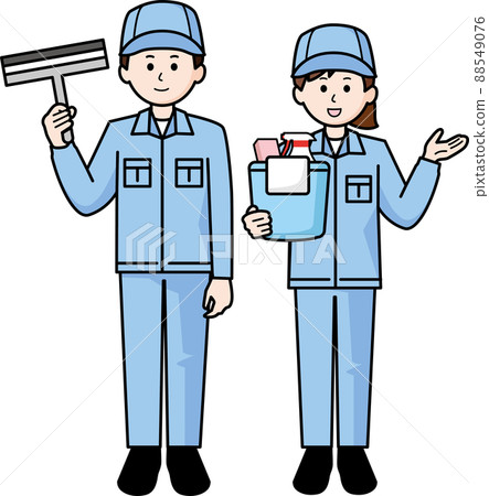 清潔工人男女 88549076