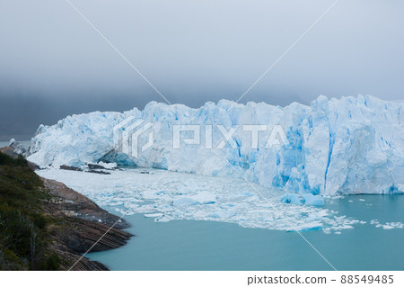 Perito Moreno glacier view, Patagonia landscape, Argentina 88549485
